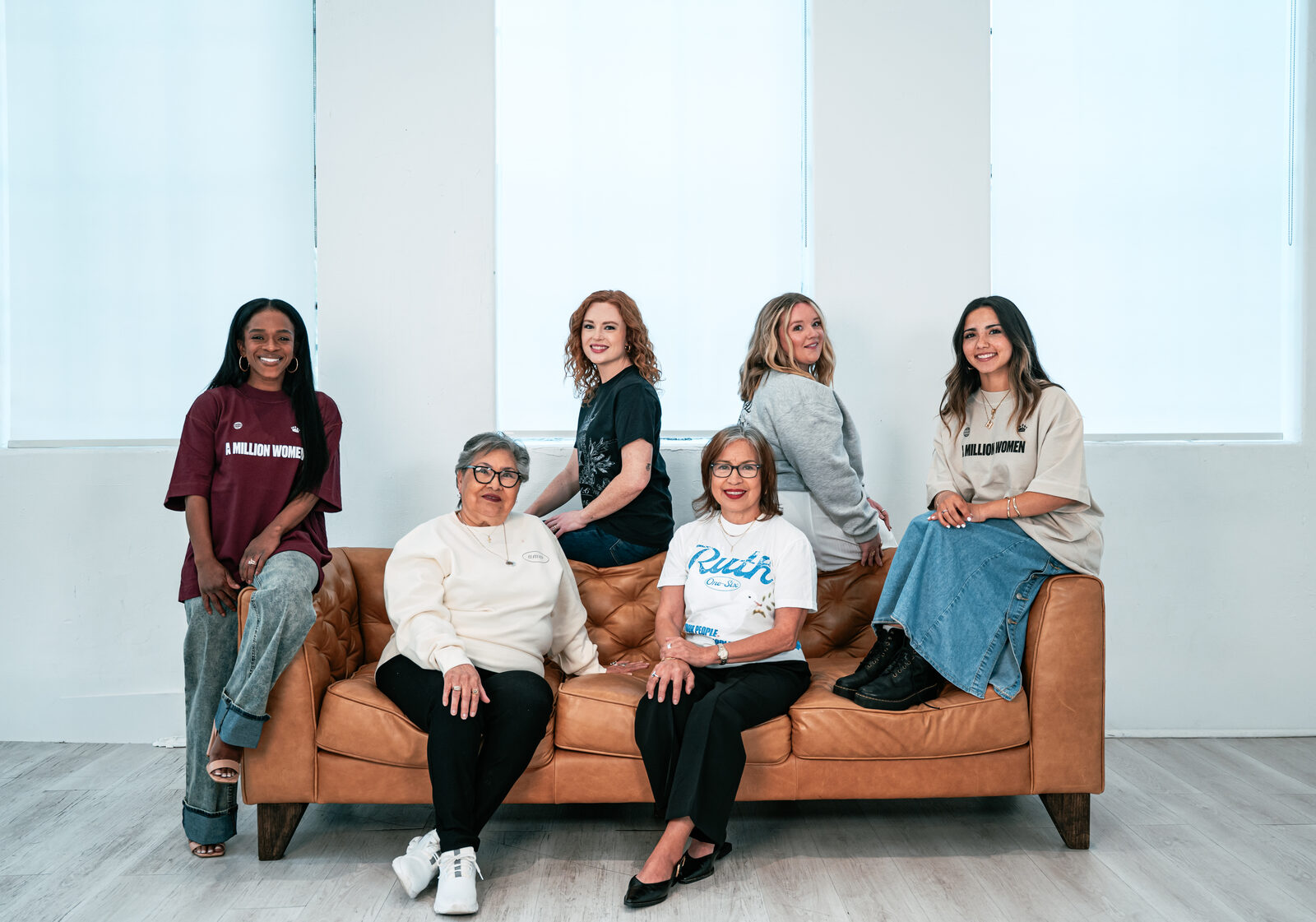 A Million Women campaign shoot