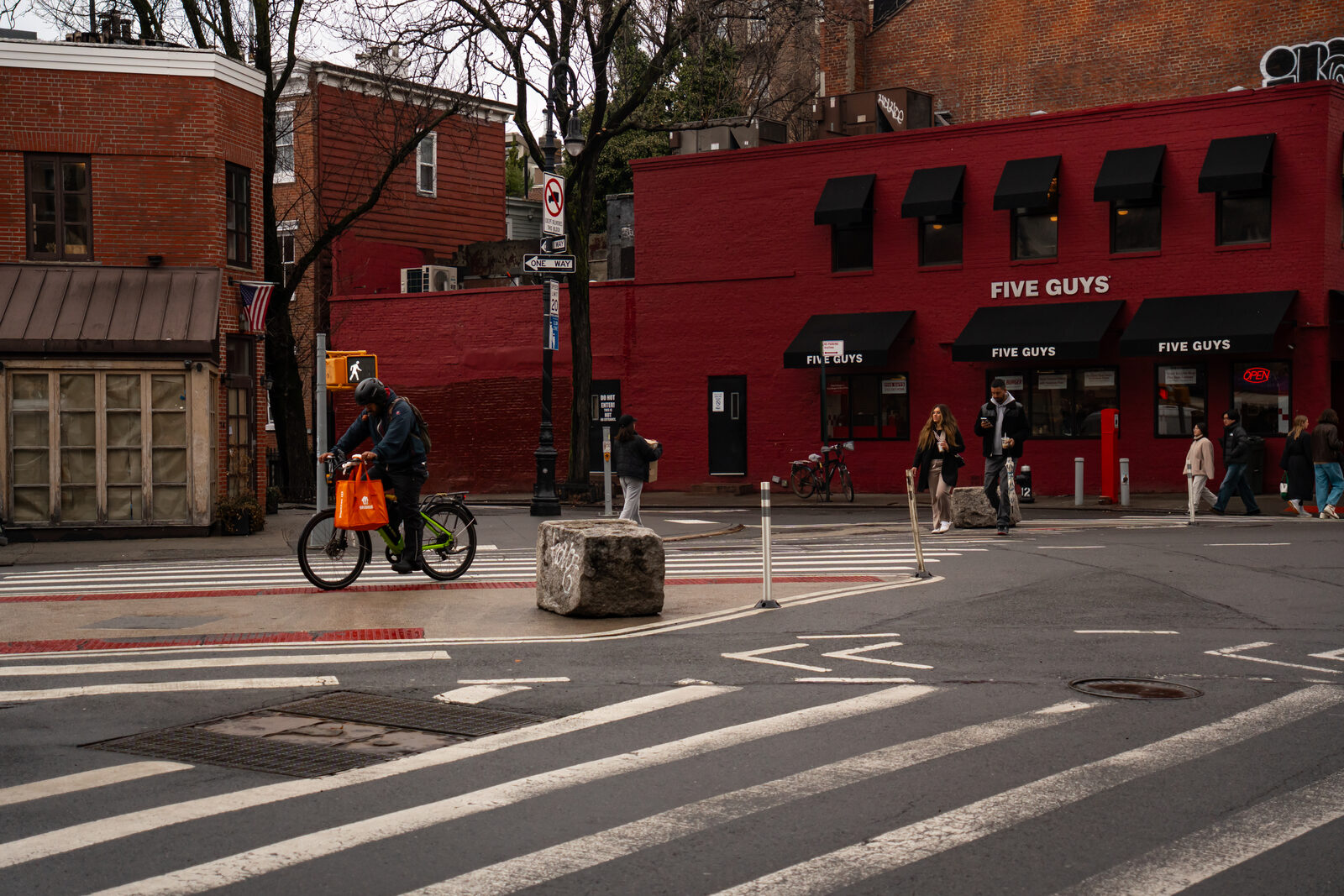 Street corner in New York City